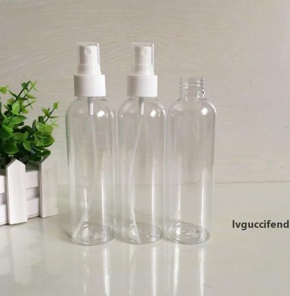 

the latest thickened 200ml transparent spray bottle, plastic bottle, cosmetic replenishment packaging disinfection bottle, ing