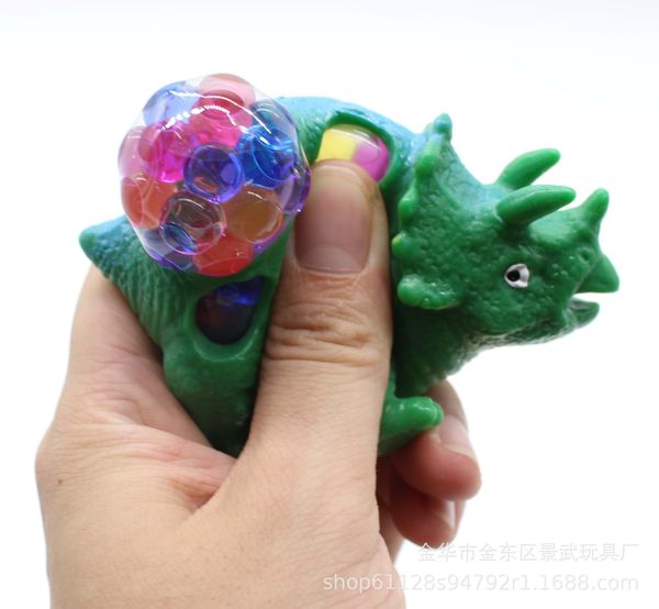 

горячая продажа динозавр декомпрессии детские игрушка вентиляционная капли воды игрушка игрушка динозавр вентиляционного виноград мяч детски