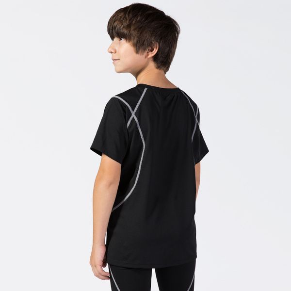 

running jerseys children quick-dry t-shirt sport t-shirts workout training clothes wicking basketball soccer jersey shirts boy kids, Black;blue