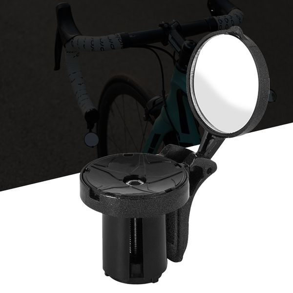 

easy install clear adjustable 360 degree rotate practical durable for bike handle rearview mirror replacement accessories round