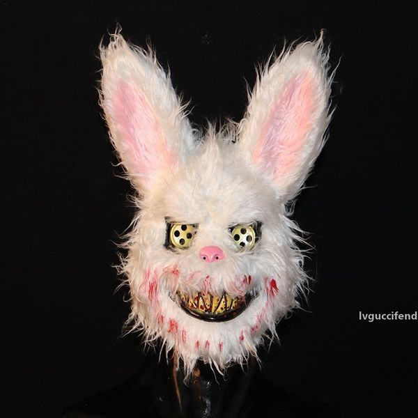 

evil bloody rabbit mask bloody plush mask halloween horror masks masquerade party cosplay masque easter props tricky mask
