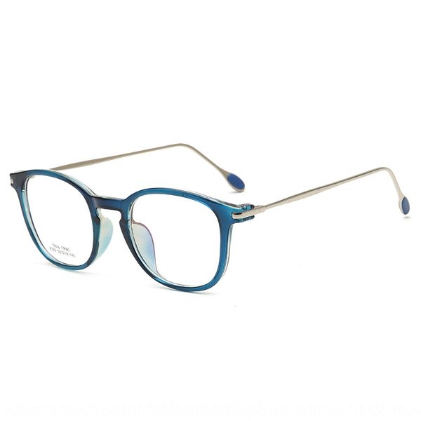 

l'oreo 8302 artistic women's tr90 half- men's fashion round myopia frame myopia glasses frame glasses, Silver