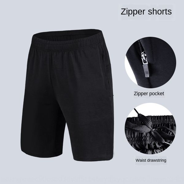 

new breathable fitness basketball basketball shorts and shorts loose training cropped middle pants running pants, Black;red