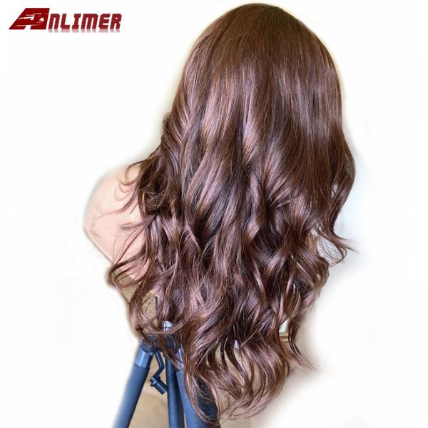 

150% density 13*6 lace front human hair wigs glueless #2 dark brown brazilian remy wigs for women, Black