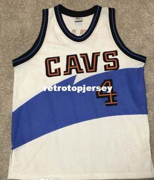 

#4 shawn kemp white basketball jersey retro mens embroidery stitched custom any number and name jerseys ncaa, Gray