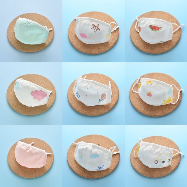 

20 1pcs comforable cartoon face masks non woven mouth-muffle dustproof fun designer printed windproof health prote #137 #277, Black