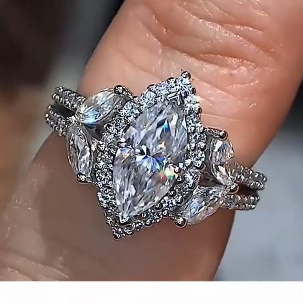 

wholesale-explosive ring embedded with horse eye zircon diamond ring, Golden;silver