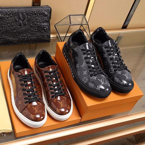 

2020 mens shoes fashion sneakers comfortable casual shoes lace -up footwears plus size chaussures pour hommes with origin box trainer