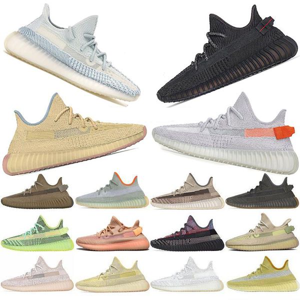 

mens shoes with double box option sneakers yechiel reflective cloud white black static reflective shoes women trainers, White;red