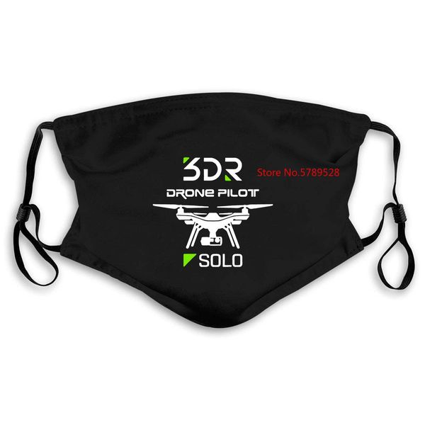 

new 3dr solo drone pilot black men black hip hop print mask women kids pm25 coons