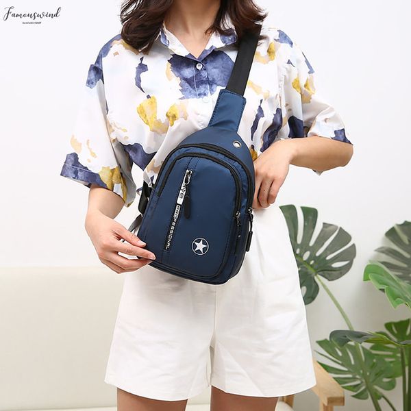 

chest bag men womans waterproof outdoor travel shoulder messenger bag large capacity multi function business bags
