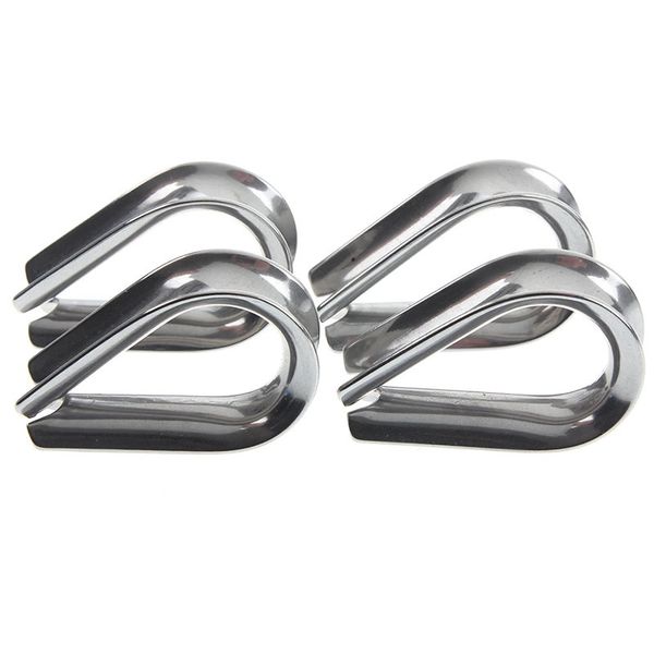 

promotion 4 x stainless steel - m wire rope loop rope thimbles