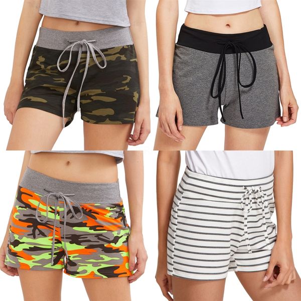 

women sweet lace floral bandage shorts casual beach mini pants clothes summer holiday fashion sashes high waist trousers#2851, White;black