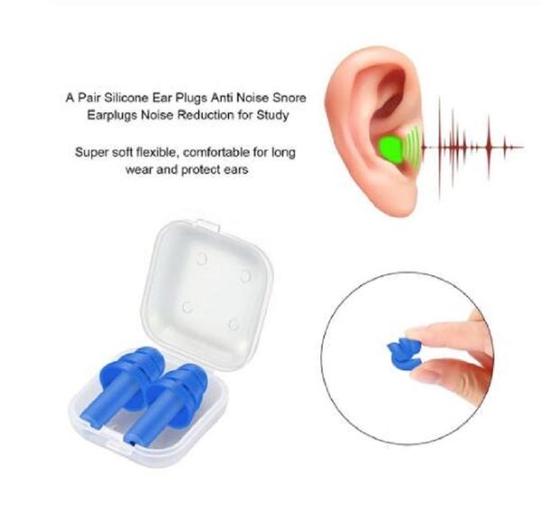 

spiral solid silicone foam ear plugs sleep anti-noise snoring earplugs noise cancelling for sleeping noise reduction 35*29*14mm