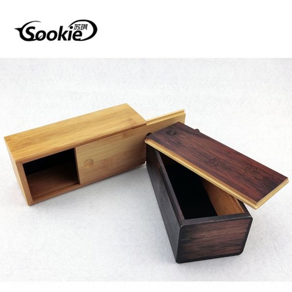 

fine carving bamboo box handmade box can glasses case glasses case add, Blue