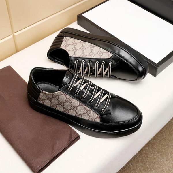 

fast delivery mens shoes comfortable outdoor walking shoes fashion classic lace -up casual low sports men shoes scarpe sportive, Black