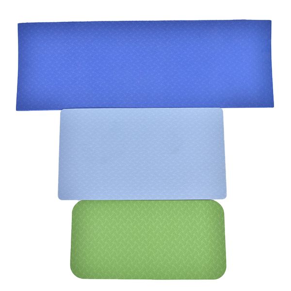 

yoga mats 6mm thick non-slip knee pad cushion elbow sport mat gym soft pilates exercise foldable