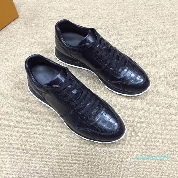 

high end men dress shoes designer loafers mens shoes men luxury shoes cloth and leather intertwined fashions leisure men l03, Black