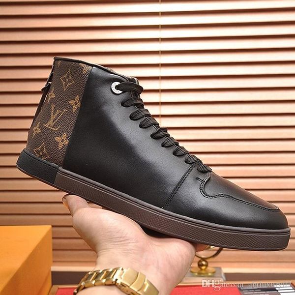 

fashion classic men 's shoes scarpe sportive da uomo vintage footwears outdoor walking comfortable sports plus size lace -up casual me, Black