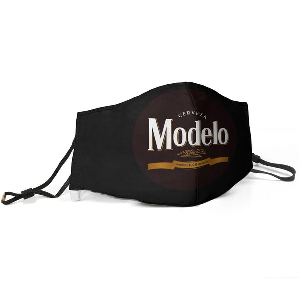 

women men face mask dust mask muffle modelo negra printed with adjustable ear hook mas, Silver