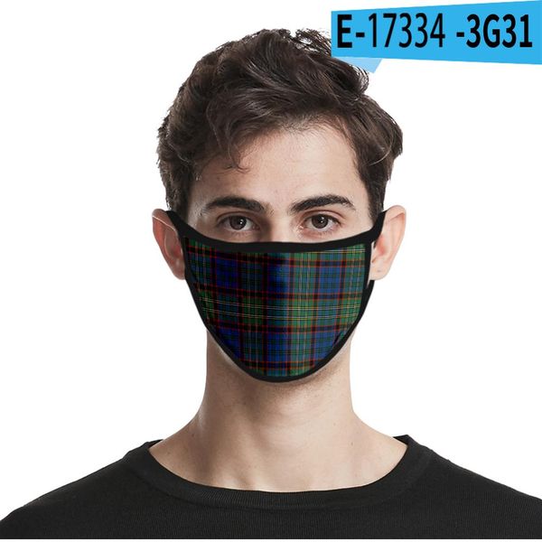 

new 2020 hip hop lattice mask men women fashion harajuku streetwear lattice face mask funny design m l evjtc, Black