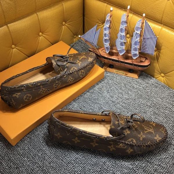 

2020n new products for sale handmade luxury men's casual fashion sports shoes outdoor travel sports lace original box, Black