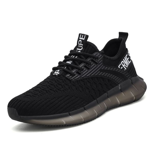 

running shoes for men flying weave shoes breathable mesh casual sport jogging walking sneakers comfortable flats training