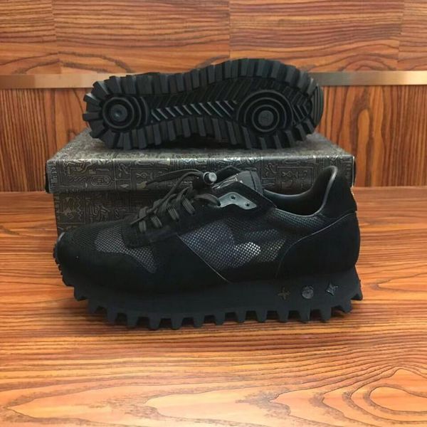 

2020o limited edition fashion men's casual shoes lace up outdoor shoes coach flat shoes leather low-men's sneakers 38-45, Black