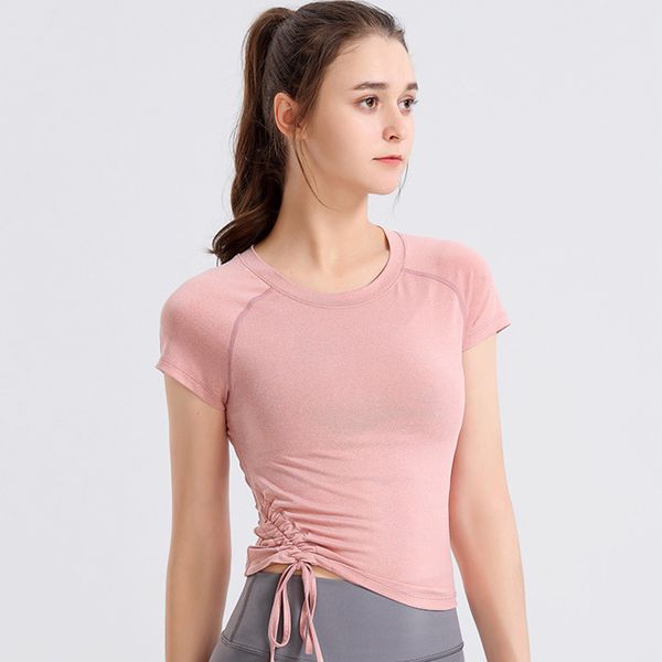 

йога tops женщины gym running обучение футболка спорт с короткими рукавами рубашки тренировки быстрой сушкой дышащих колготки top, White;red
