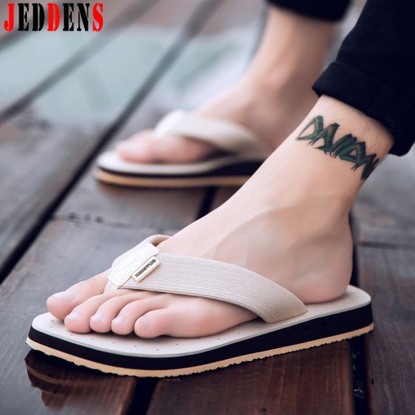 

men's summer shoes bathroom male shoes fashion flip flops rubber indoor non-slip slippers house man casual pool sandals k5, Black