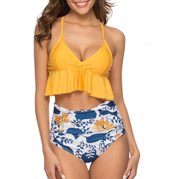 

2020 fashion bikini set women tankini sets with boy shorts ladies bikini set swimwear push up bra summer swimming suit 25, White;black