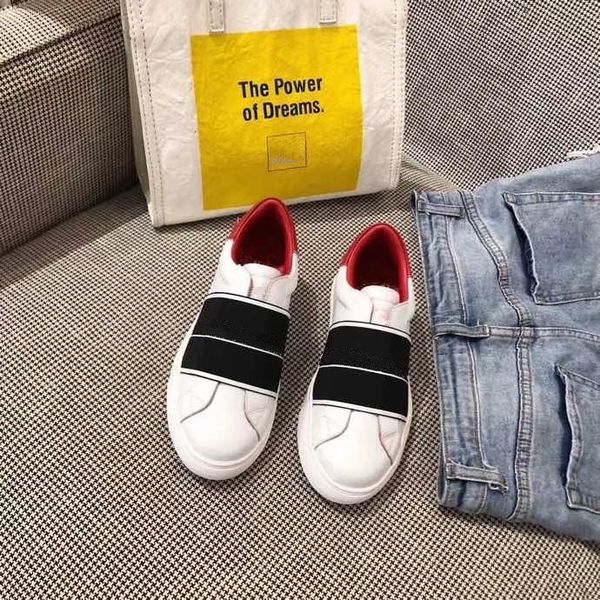 

men's and women's fabrics leather loafers flats for lovers summer 2020, Black