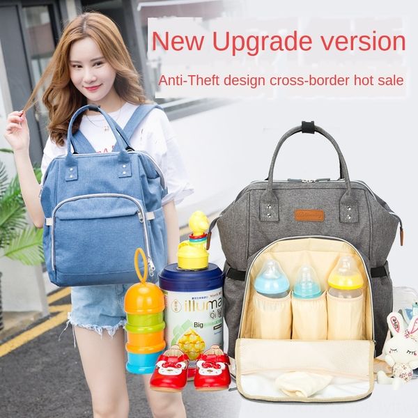 

qbqzb ankommling diaper ankang mummy double shoulder paper b mummy double shoulder paper upgr upgraded multi-function maternal and infant ba