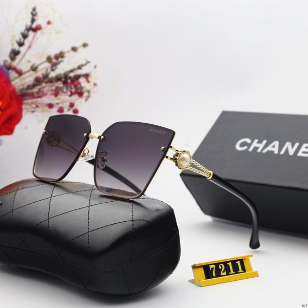 

2020 mens luxury square pilot sunglasses золото / коричневый градиент titanium модельер drive вс стекла eyewear летний новый g21901 с коробк, Black