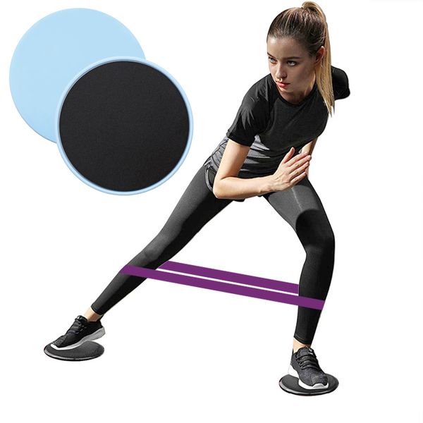 

2pcs скользя диски slider фитнес диск упражнение скользящая пластина брюшной основная тренировка мышц йога раздвижная дисковая фитнес оборуд