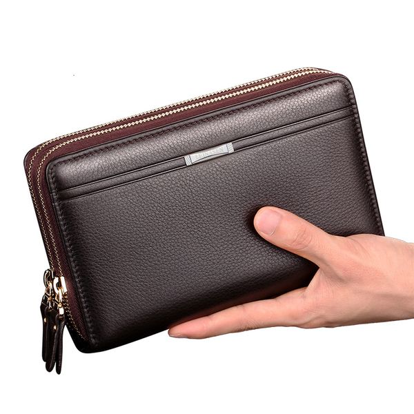 

new arrival men purse male purse men's wallet clutch wallets men handy bag business wallet coins multi-bit high capacity purses, Red;black