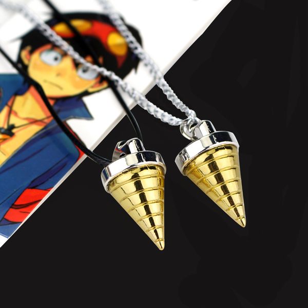 

midy мультфильм tengen toppa gurren lagann ожерелье tengentoba gulenlagan пустотелого сверла ожерелье ювелирные аксессуары, Silver