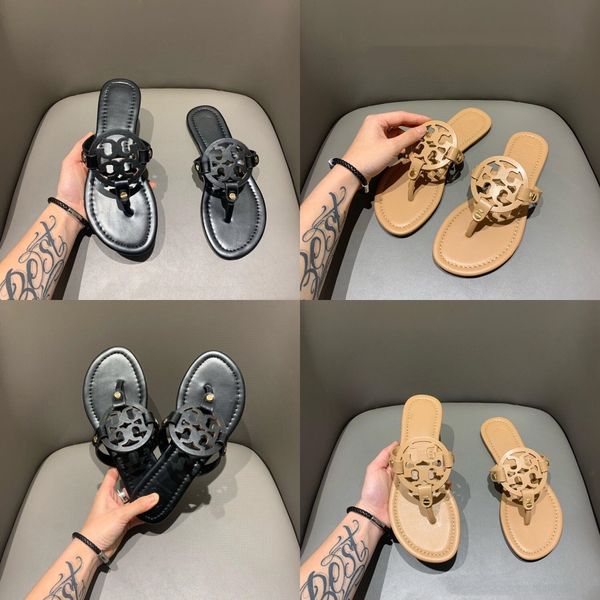 

women slippers 2020 summer new suede flat open toe beach sandals women outdoor solid platform word female shoes slippers#425, Black