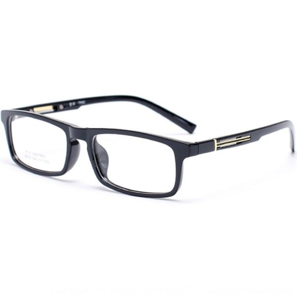 

new plain tr90 myopia men's and women's glasses full frame artistic myopia glasses frame, Silver