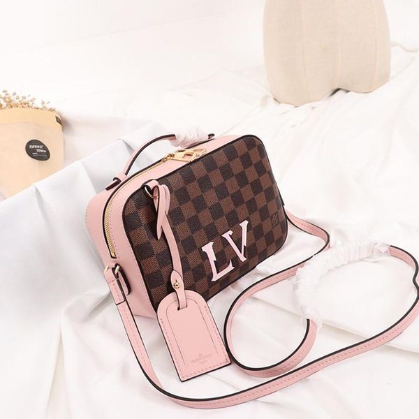 

2020 fast delivery women bags luxury designer totes bolsas vintage plaid zipper handbags leather fashion classic sac d 'Ã©paule crossbo