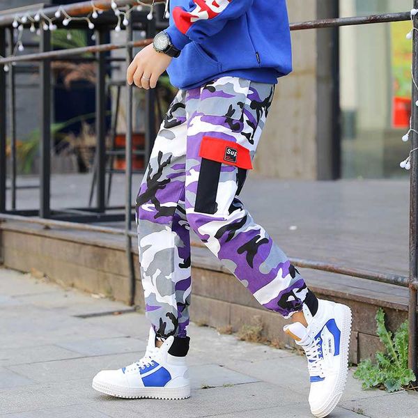 

новые свободные длинные мужские брюки-карго шаровар мода монтажна днище износа хип-хоп карман pant, Black