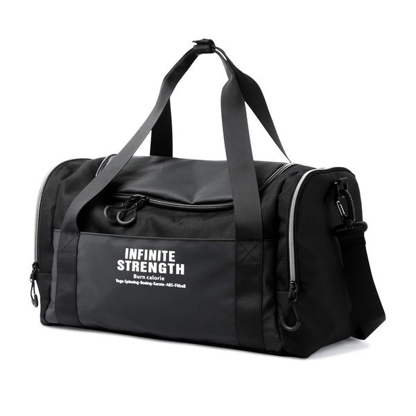 

large capacity dry wet separation travel weekend bag waterproof sport gym travel duffel bag with shoe compartment