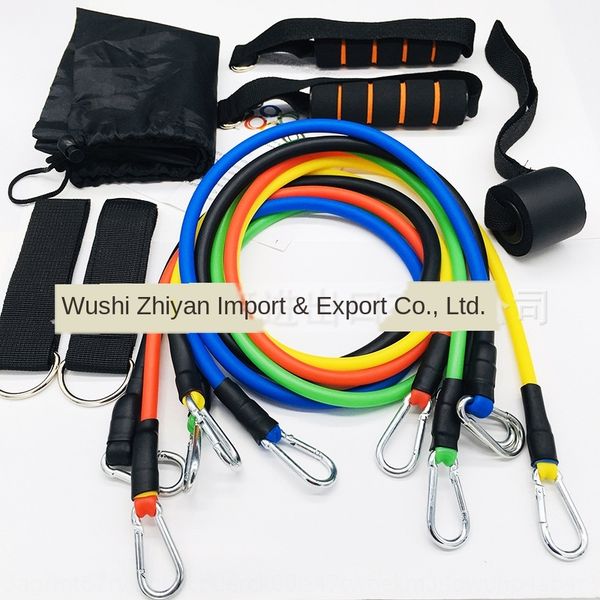 

11pcs pull rope fitness exercise resistance band tubes 11pcs pull rope fitness exercise resistance band latex tubes latex latex