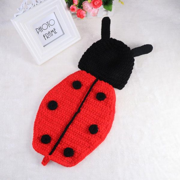 

caps & hats cute beetle style baby infant born handmade crochet beanie hat clothes pograph props, Yellow