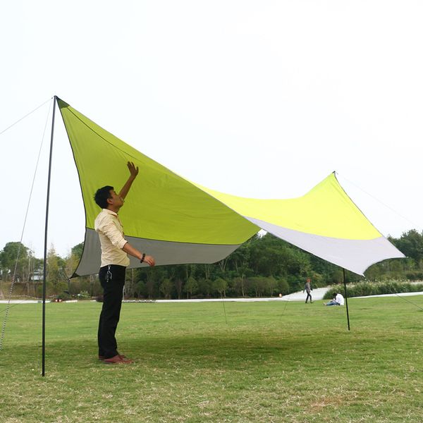 

hillman outdoor supplies tent canopy sun protection silver coated uv protection beach tent pergola wholesale