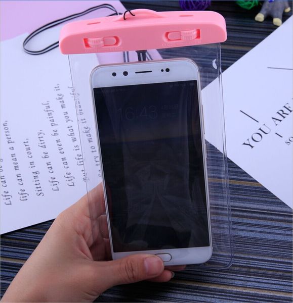 

mobile phone pvc sealed transparent mobile phone waterproof bag waterproof bag