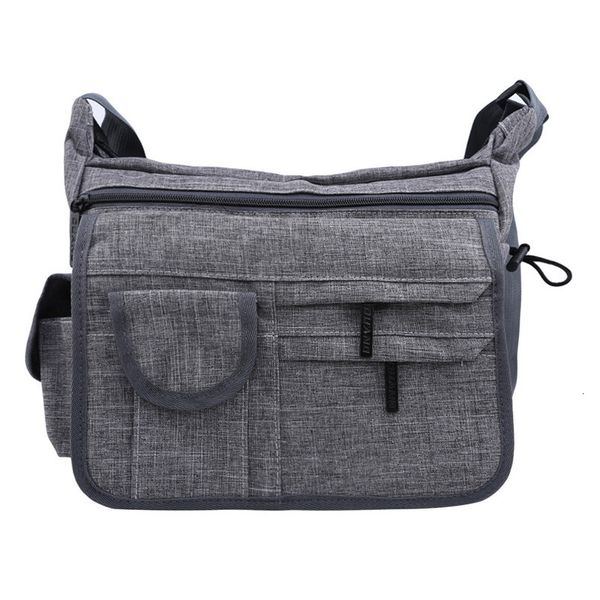 

2020 dark gray new socialite korean version of the matte mens messenger bag simple shoulder bag mens fashion waterproof andbag