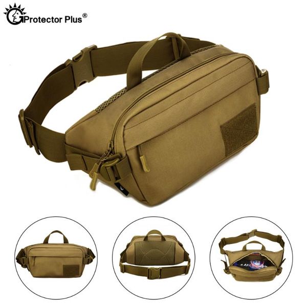 

protector plus outdoor tactical waist bag sports camo camping shoulder chest bag hunting army climbing travel crossbody