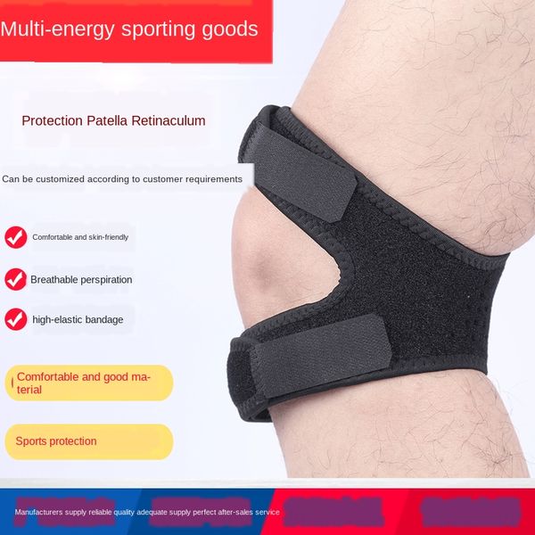 

14tud belt breathable sports protectionbasketball protectionrunning mountaineering protective gear patella protection belt breathable sport, Black;gray