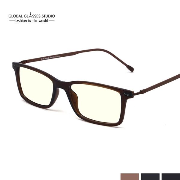 

ultra-light anti uv anti glare harmful blue light eyestrain relieving computer lady eyewear video gaming men glasses b3660, White;black